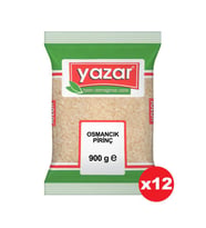Yazar Osmancık Pirinç 900 Gr. x 12 Paket