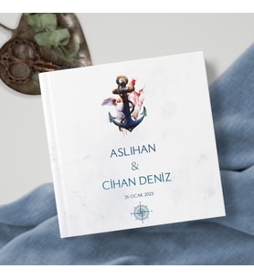 İsme Özel Düğün - Nişan Misafir & Ziyaretçi Anı Defteri