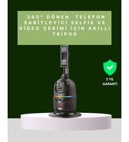 Yüz Takipli 360° Akıllı Gimbal Telefon ve Aksiyon Kamera Uyumlu