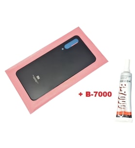 Xiaomi Mİ 9SE Arka Pil Batarya Kapağı (CAM+B-7000) SİYAH