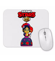 Piper Calavera Brawl Stars Mouse Pad