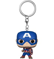 Funko Pop Anahtarlık : Marvel New Classic - Captain America (Krem)