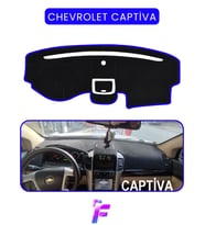 CHEVROLET CAPTİVA (2008-2011) Torpido Kılıfı Yansıma ve Isı Engeller Kolay Montaj TA23