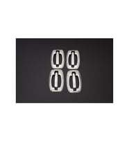 FİAT DUCATO UYUMLU KAPI KOLU 4 KAPI 8 PARÇA (SET) 2006-2014 PASLANMAZ KROM