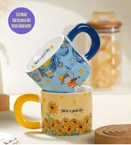 Van Gogh Tasarımlı Seramik Kupa