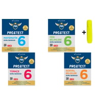 Bilfen Yayıncılık 6.Sınıf Pro&Test Matematik Fen Türkçe Sosyal Soru Bankası Yeni