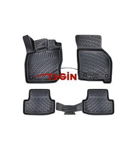 Audi A3 2023 3D Havuzlu Paspas Siyah (Karışık)