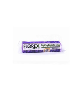 250 ADET FLOREX-503 AVANTAJ LAVANTA KOKULU BÜZGÜLÜ BÜYÜK 10PCS 65X70CM ÇÖP TORBA 25x10=250 (5343)
