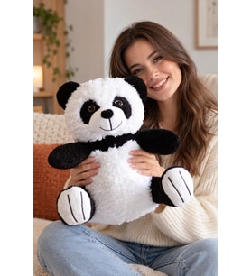 SEVİMLİ  PANDA NO 1 (Siyah - Beyaz)