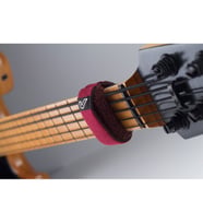 Gruv Gear FW-1PK-BGY-SM FretWrap Bordo (Small) 4 Telli Bas ve 6 Telli Gitar Uyumlu, İstenmeyen Titreşimleri Keser, Susturucu Bant