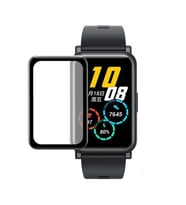 Huawei Watch Fit Full Ekran Nano Saat Koruyucu (Siyah)