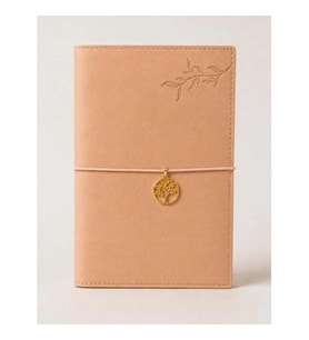 VICTORIA'S JOURNALS CHARM HAYAT AĞACI 126-2746 VEGAN DERİ KAPAK 13X18 cm 100 gr. 96 YP. KREM ÇİZGİLİ