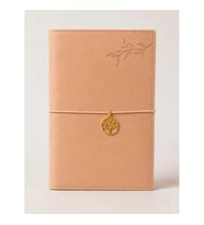 VICTORIA'S JOURNALS CHARM HAYAT AĞACI 126-2746 VEGAN DERİ KAPAK 13X18 cm 100 gr. 96 YP. KREM ÇİZGİLİ