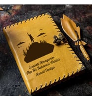 Cesareti Olmayanın Bahanesi Vardır Deri Defter (Taba)