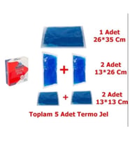 Aqua Cold Pack Sıcak Soğuk Termo Jel Kompres Buz Jel Termojel Seti