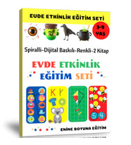 Evde Etkinlik Eğitim Seti (3-9 Yaş)