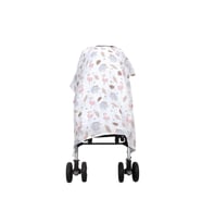 Müslin Bebek Arabası Örtüsü Art-42 Flamingo (Mor)