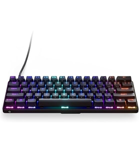 Steelseries Apex 9 Mini – Mekanik Oyun Klavyesi – Optik Anahtarlar – 2 Noktalı Çalışma – Kompakt Esp (Çok Renkli)
