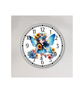 bilge Tasarım Çocuk Odası Duvar Saati 30 x 30 CM (Karışık)