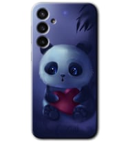 Galaxy S23 FE Kılıf HD Desen Baskılı Arka Kapak - Bebek Panda