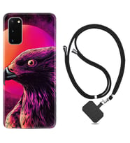Samsung A02S A03S A10 A12 A13 A21S A22 Kılıf Boyun Askılı Silikon Red Eagle 1752