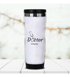 Doctor Tasarımlı İsimli Termos Bardak