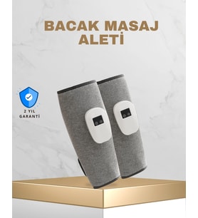 Taşınabilir Şarjlı Baldır Masaj Aleti – 3 Kademeli Isı Basınç Ayarı, Titreşim Fonksiyonlu