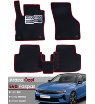 Opel Astra L Elektrikli (2022-2025) Uyumlu EVA Paspas Tam Set–Birebir Uyum,Su Geçirmez,Hızlı Montaj
