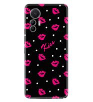 Xiaomi 12 Lite Kılıf Resimli Desenli Baskılı Silikon Kiss 1392