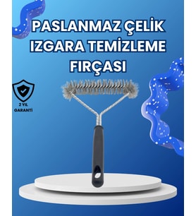 Paslanmaz Çelik Izgara Temizleme Fırçası Mangal Ve Barbekü İçin