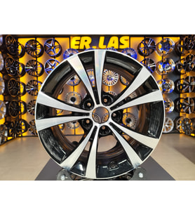 4 Adet ALFA ROMEO ORIJINAL 7*16 5*110 ET41 65.1 BLACK MACK JANT REVİZE EDİLMİŞ (Takım)