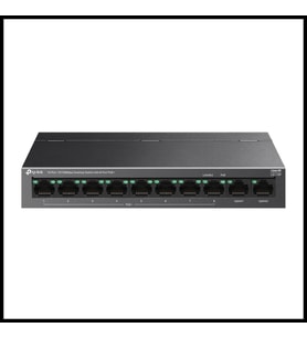 Tp-lınk Ls110p, Green Tech, 10 Port, Megabit, 8 Port Poe+ 96w, Metal Kasa, Yönetilemez, Masaüstü Swi