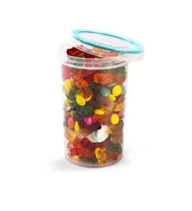 Üçsan 766 Vidalı Contalı Saklama 0.6 Lt (Renksiz)