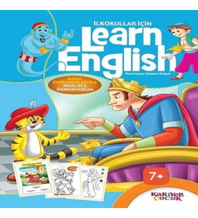 İlkokullar İçin Learn English - Mavi