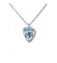 Nirvana Grunge Rock Grubu Pena Şeklinde Çift Taraflı Rock İşaretli Unisex Metal Kolye (Gümüş)
