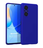 Microsonic Matte Silicone Huawei Nova 9 SE Kılıf Mavi
