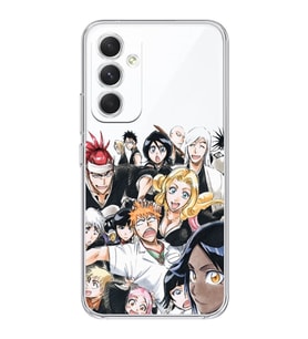 Samsung Galaxy S24 FE Uyumlu Bleach Tasarımlı Şeffaf Telefon Kılıfı
