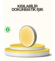 Hareket Algılayan Led Gece Lambası Mıknatıslı Duvar Montajlı