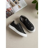Elit YSFLT373 Kadın Klasik Sneaker Siyah - Beyaz