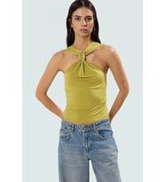 Basic Kolsuz Örme Bluz V Yaka Fitted Kalıp Günlük Kullanım Profesyonel Görünüm (Çok Renkli)