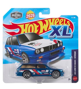 Hot Wheels XL Diecast Araba Tekli Paket 1:43 2024 Bmw M3 Wagon/Remorque-JKL04