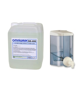 Omniwash SD-400 5 Litre Köpük El Sabunu ve 1000 ml Dispenser Seti