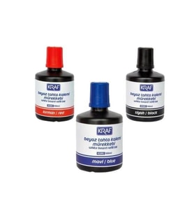 450g Beyaz Yazı Tahtası Mürekkep Seti - 3 Renk X 100 Ml