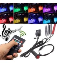 Müziğe Sese Duyarlı Ayak Altı Led Kumandalı Rgb
