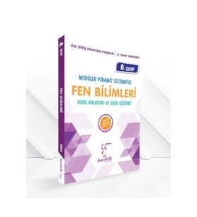 Karekök Yayınları Yeni Bas. Karekök Yayınları Güncel 8.Sınıf LGS Fen Bilimleri Konu Anlatımlı Çözümlü Soru (MODÜLL (Çok Renkli)
