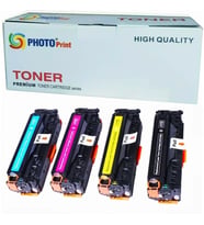 Xplus® Hp CC530A / CF380A / CF410A / 305A Ithal 4 Renk Muadil Toner Seti Chipli 3.500 Sayfa (Çok Renkli)