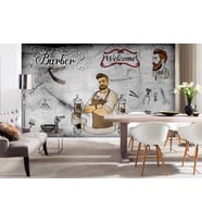 Kuaför Berber Salonu Duvar Kağıdı