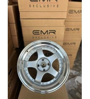 4 100 16 9.0-10 ET15-12 ÖN ARKA SİLVER CHROME SSR JANT TAKIMI (GÜMÜŞ BONCUK)