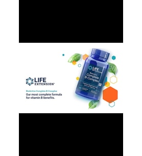 LIFE Nutrıtion BioActive Complete B-Complex, 60 Veg Capsul.Usa Menşei.OZELSPORCUGIDALARIN'DAN 3936 (Renksiz)