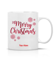 Yılbaşı Hediyesi Yeni yıl Hediyesi Çay Kahve Kupa Bardak-Happy christmas-Mutlu yıllar-2024-027